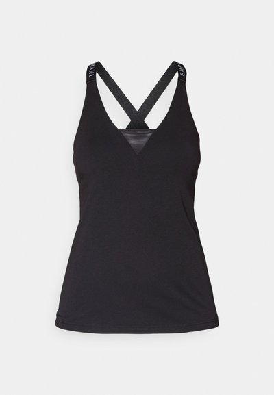 Emporio Armani TANK - Pyžamový vrchný diel - nero black