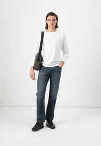 TOM TAILOR DENIM Langarmshirt - white
