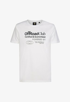 Petrol Industries, MEN T-SHIRT SS CLASSIC PRINT - Camiseta estampada - weiß