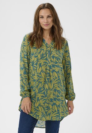 FANNY  - Tunika - green leaf print