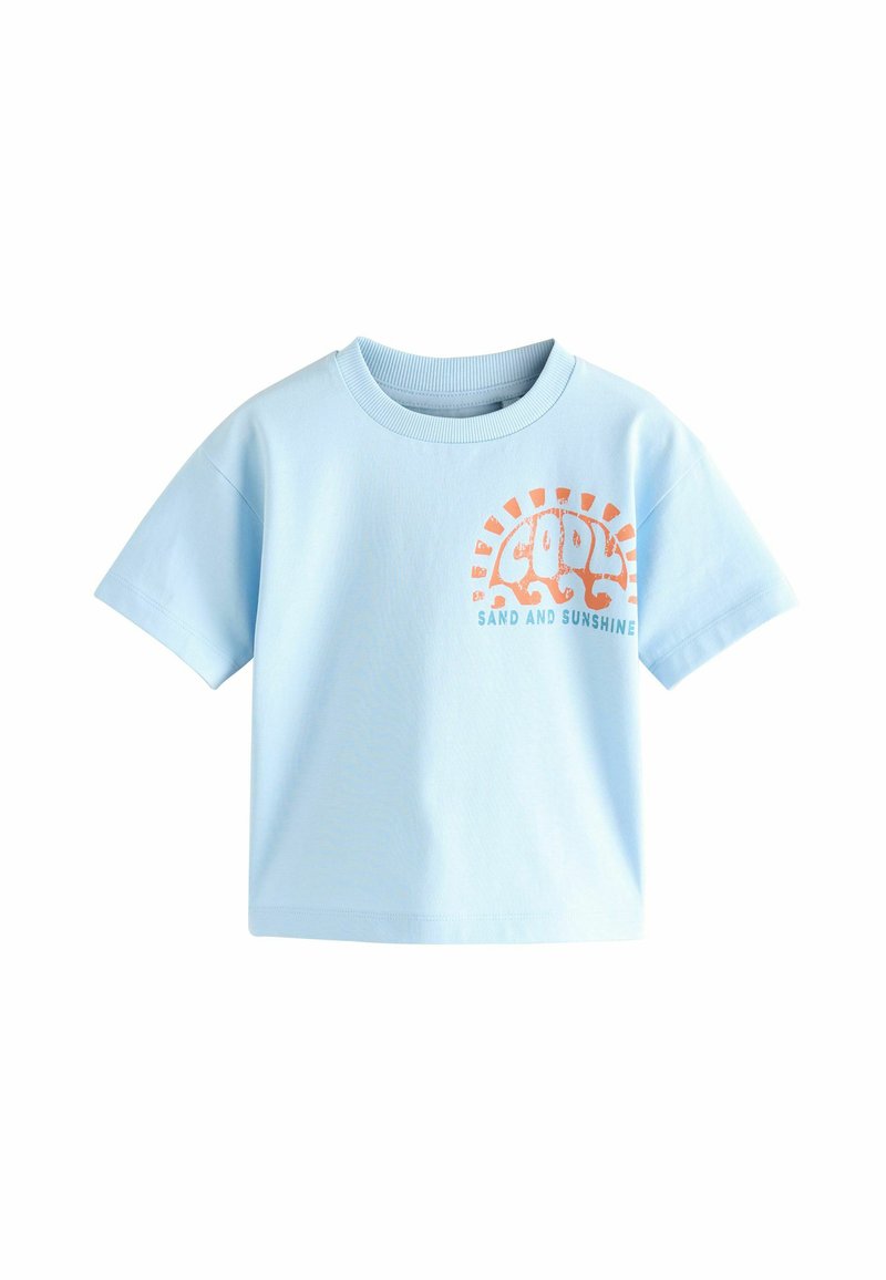 Next SHORT SLEEVE - Triko s potiskem - blue beach