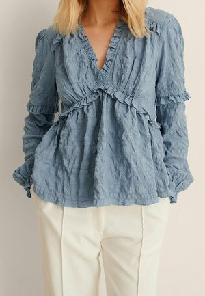 Bluse - blue