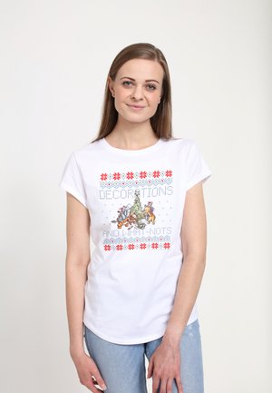 Henry Tiger WINNIE THE POOH POOH ISLE PATTERN - T-shirt z nadrukiem