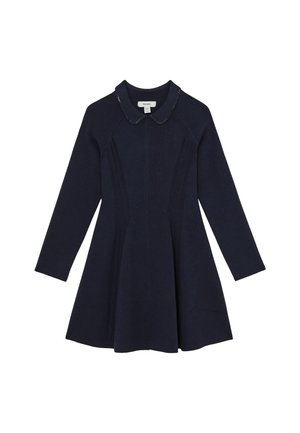 Pletené šaty - navy