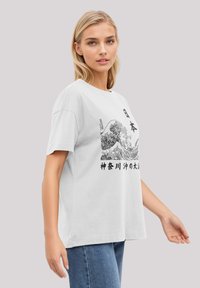 F4NT4STIC KANAGAWA WELLE GAI - Print T-shirt - weiß