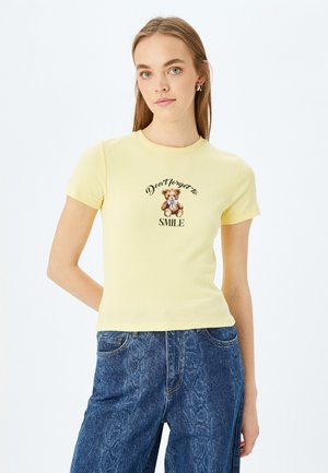 Koton T-shirts print - yellow