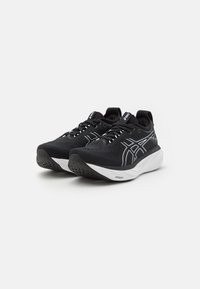 ASICS GEL NIMBUS 25 - Hardloopschoenen voor op de weg - black/pure silver
