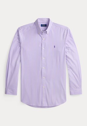 CUSTOM FIT STRIPED STRETCH POPLIN SHIRT - Krekls - light lilac/white