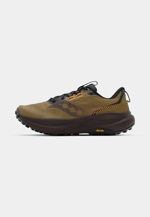 Saucony XODUS ULTRA 4 - Trail running shoes - kodiak/wine