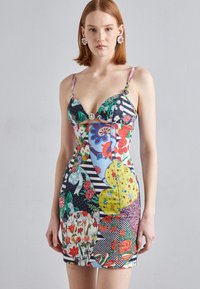 MOSCHINO JEANS - DRESS - Cocktail dress / Party dress - multi-coloured Thumbnail Image 1