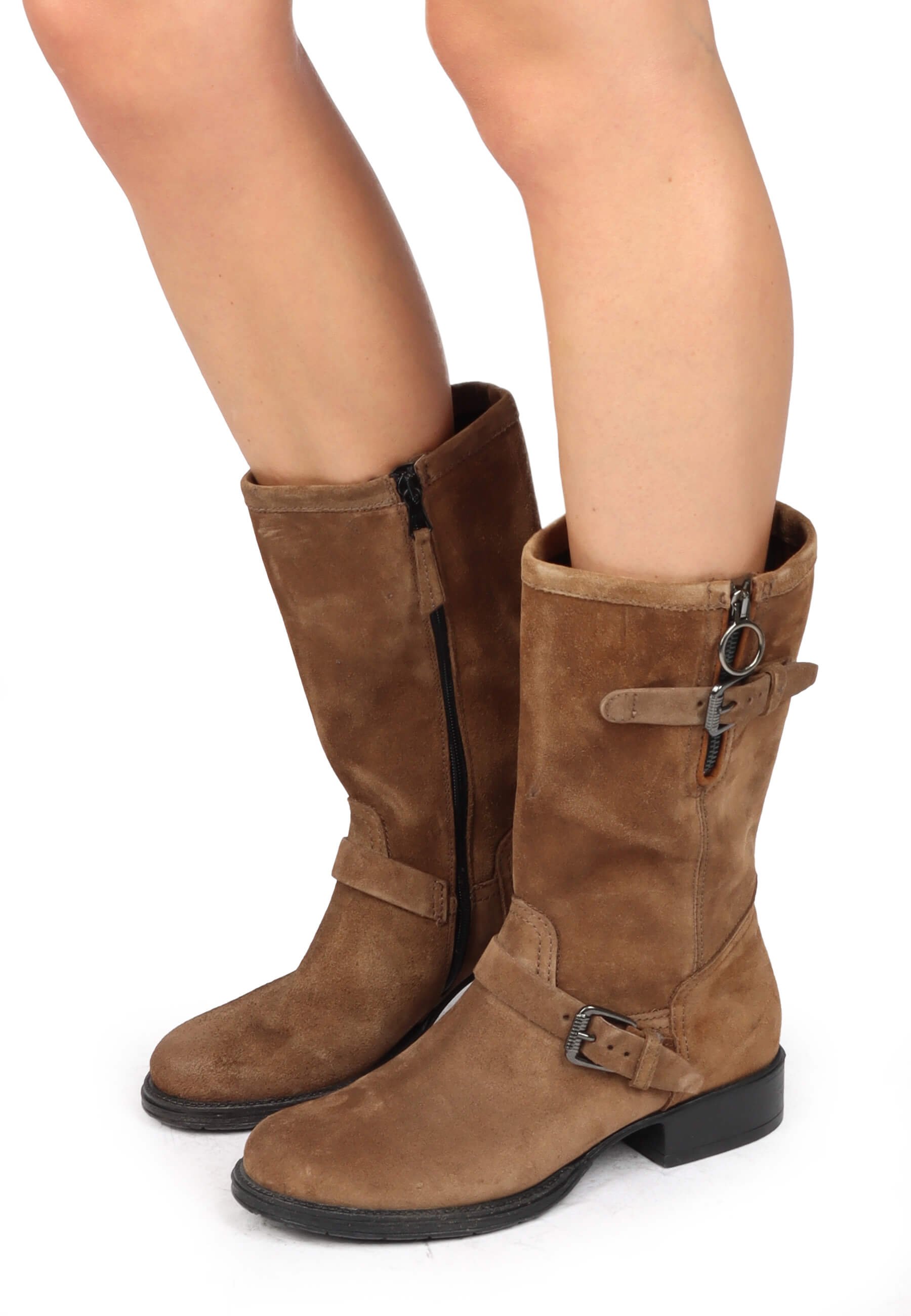 bottes mjus marron