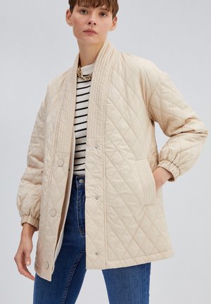 KIMONO - Lehk bunda - beige