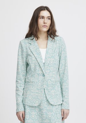 ICHI IHKATE  - Blazer - nile blue ikat aop