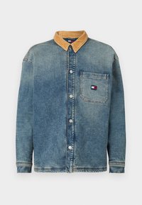 COACH JACKET COLLAR - Denim jacket - denim medium