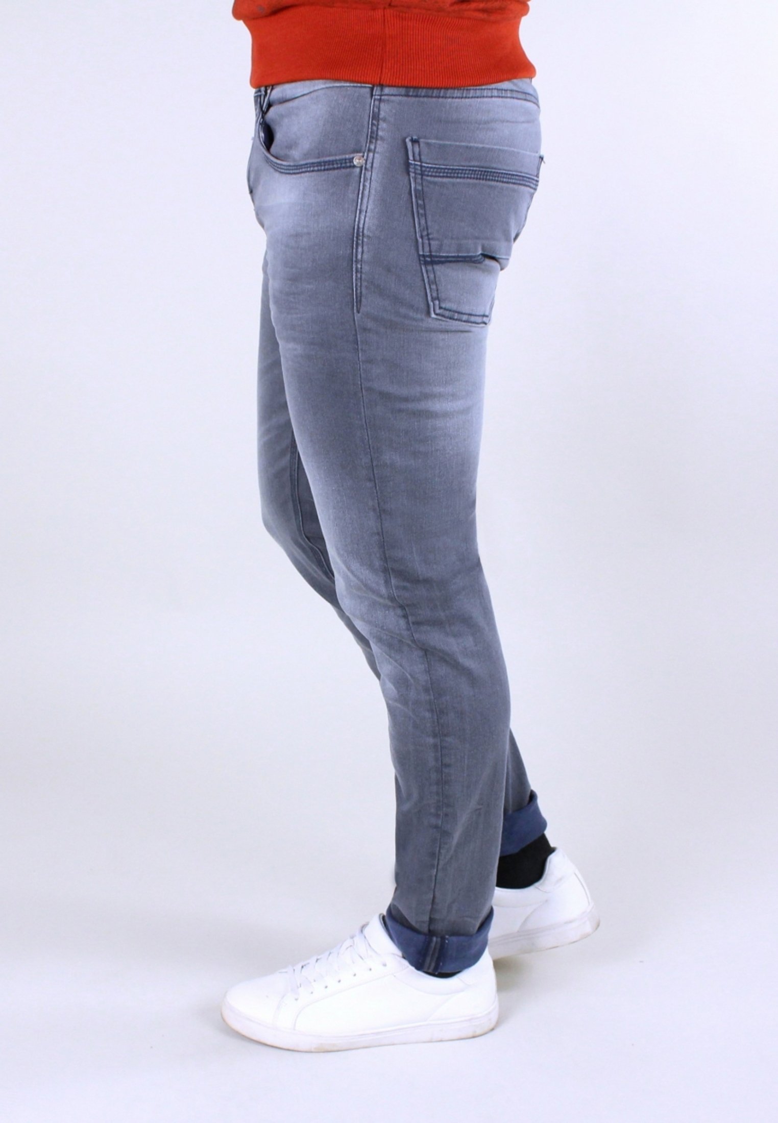 Gabbiano ULTIMO - Slim fit jeans - grey overdye/grey denim - Zalando.ie