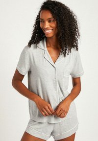 Chelsea Peers MODAL BUTTON UP - Pyjama - grey