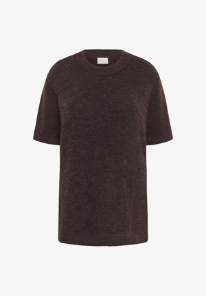 Kaffe Curve, KCNIELA - T-shirt basique - fudge melange