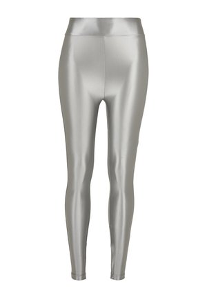 Urban Classics Legingi — bikses - silver-coloured