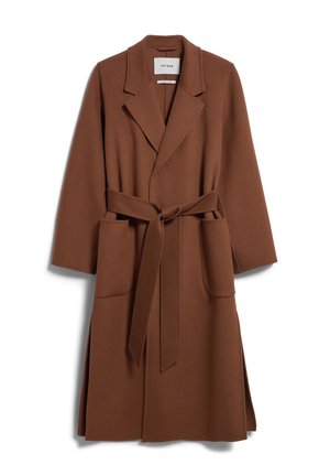 CELIA - Klasický kabát - dark tobacco