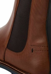 Marco Tozzi Botine clasice - cognac comb