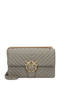 Pinko - LOVE ONE CLASSIC 26.5CM - Borsa a tracolla - beige noce block color Immagine in miniatura 1