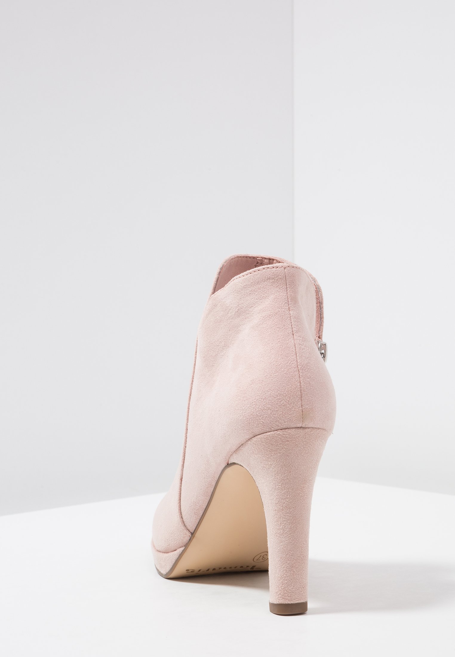 Tamaris Enkellaarsjes met hoge hak roseroze Zalando.nl Tamaris Enkellaarsjes met hoge hak roseroze Zalando.nl