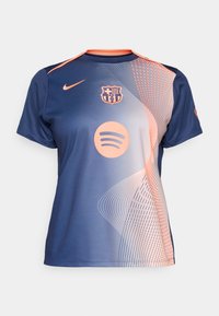 FC BARCELONA ACADEMY PRO THIRD - Jalkapallopaita - midnight navy/bright mango