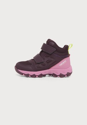 Viking, TRACK MID WP 2V - Sneakers high - plum/multi-coloured