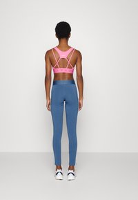 adidas Sportswear 3 STRIPES - Leggings - altered blue/white