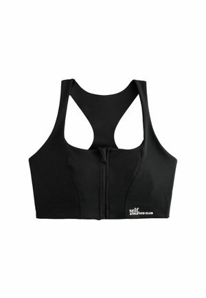 REGULAR FIT - HIGH IMPACT SPORTS  WITH ZIP FRONT  . - Bustier - black