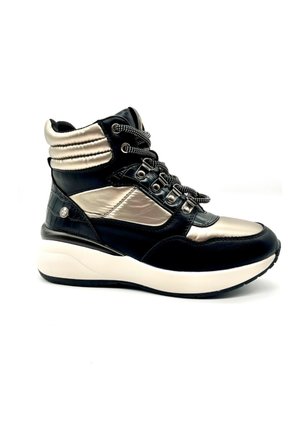 Botines de tacón - black black