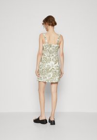 Abercrombie & Fitch RUCHED SIDE MINI  - Nappali ruha - green