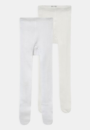Jacky Baby BABY 2 PACK UNISEX - Strømpebukser - white/off white