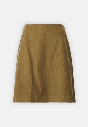 Selected, SLFJENNY NEWIBI SKIRT - A-snit nederdel - camel