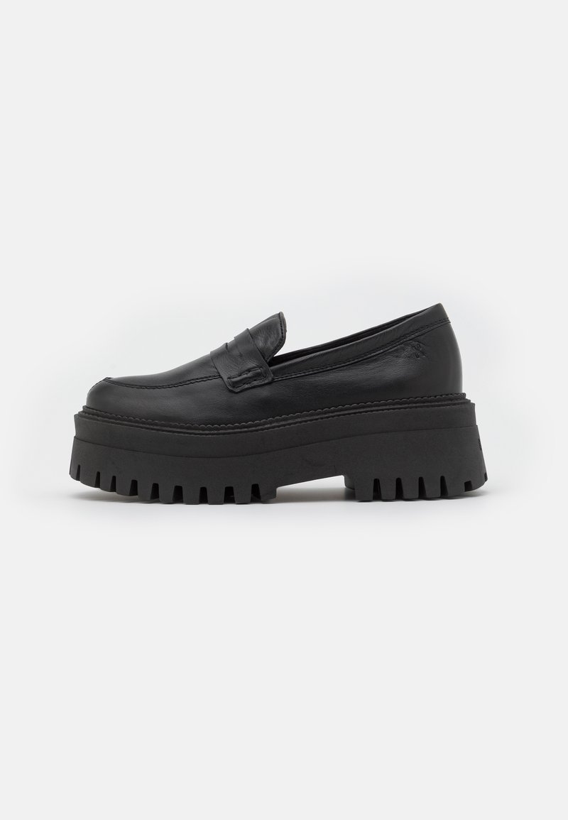 Bronx GROOVY CHUNKS - Sapatos sem atacadores - black