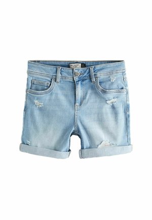 Lühikesed teksad - bleach denim