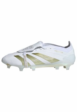 PREDATOR ELITE FT FG - Scarpe da calcio per terreni duri - cloud white   gold metallic   cloud white