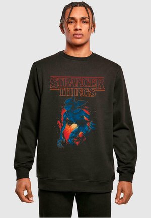 STRANGER THINGS - DEMOCAVE CREWNECK - Sweatshirt - black