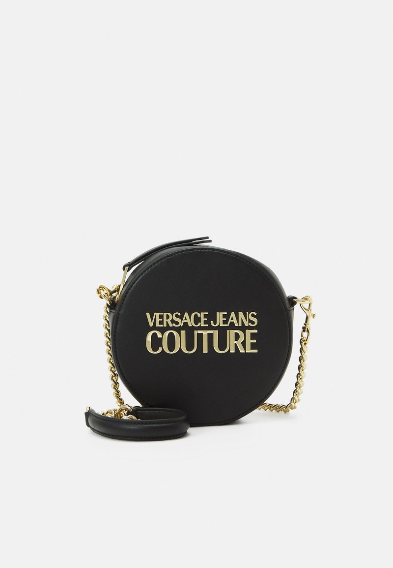 Versace Jeans Couture LOGO LOCK CROSSBODY Schoudertas black/zwart
