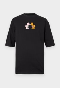 UNISEX - Trükipildiga T-särk - true black