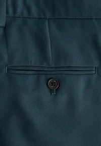 Next SLIM FIT - Oblekové kalhoty - teal blue