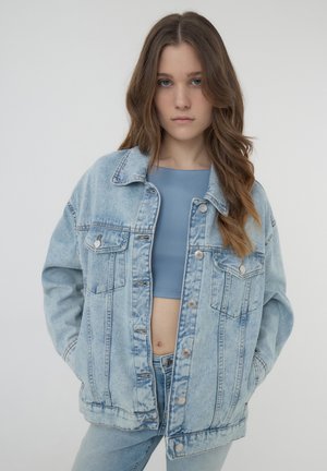 Giacca di jeans - blu denim chiaro