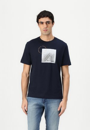 TOM TAILOR PHOTO PRINT - Print T-shirt - sky captain blue