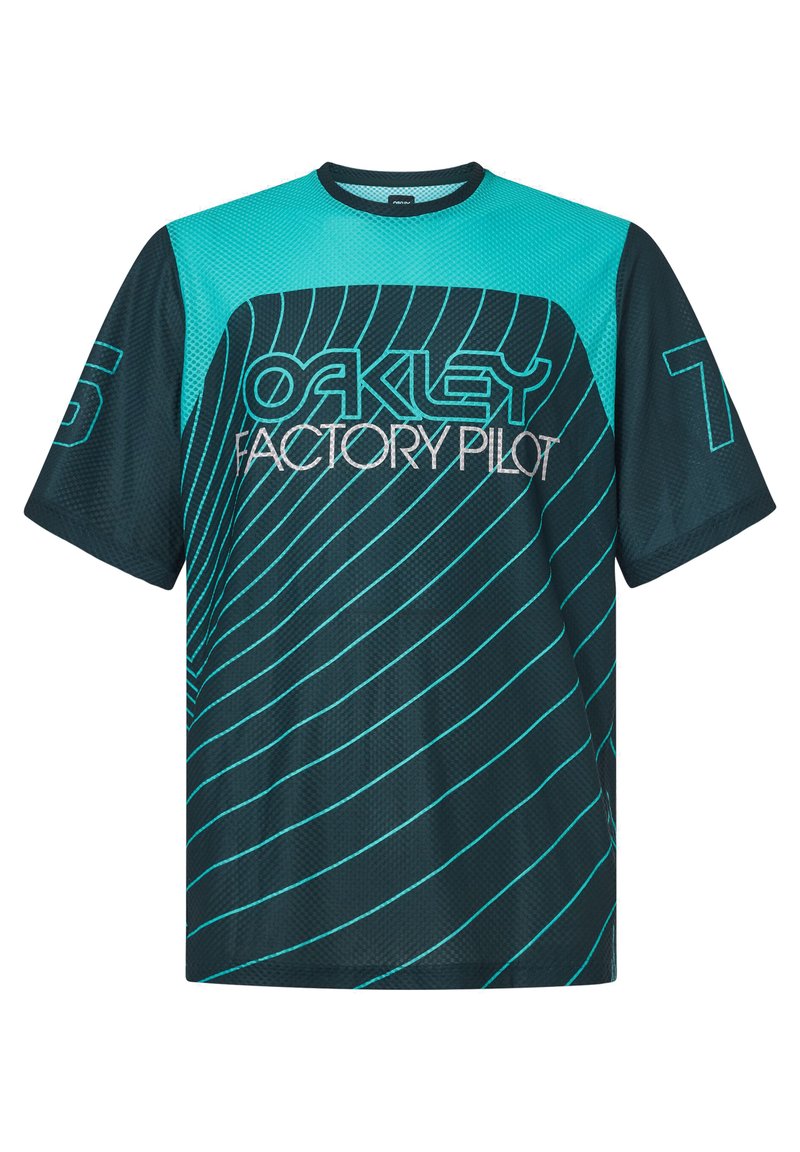 Oakley Wielershirt donkergroen