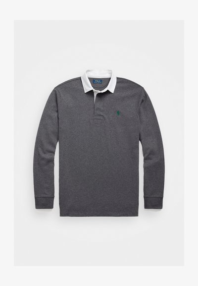 Polo Ralph Lauren THE ICONIC RUGBY SHIRT - Polo majica - barclay heather