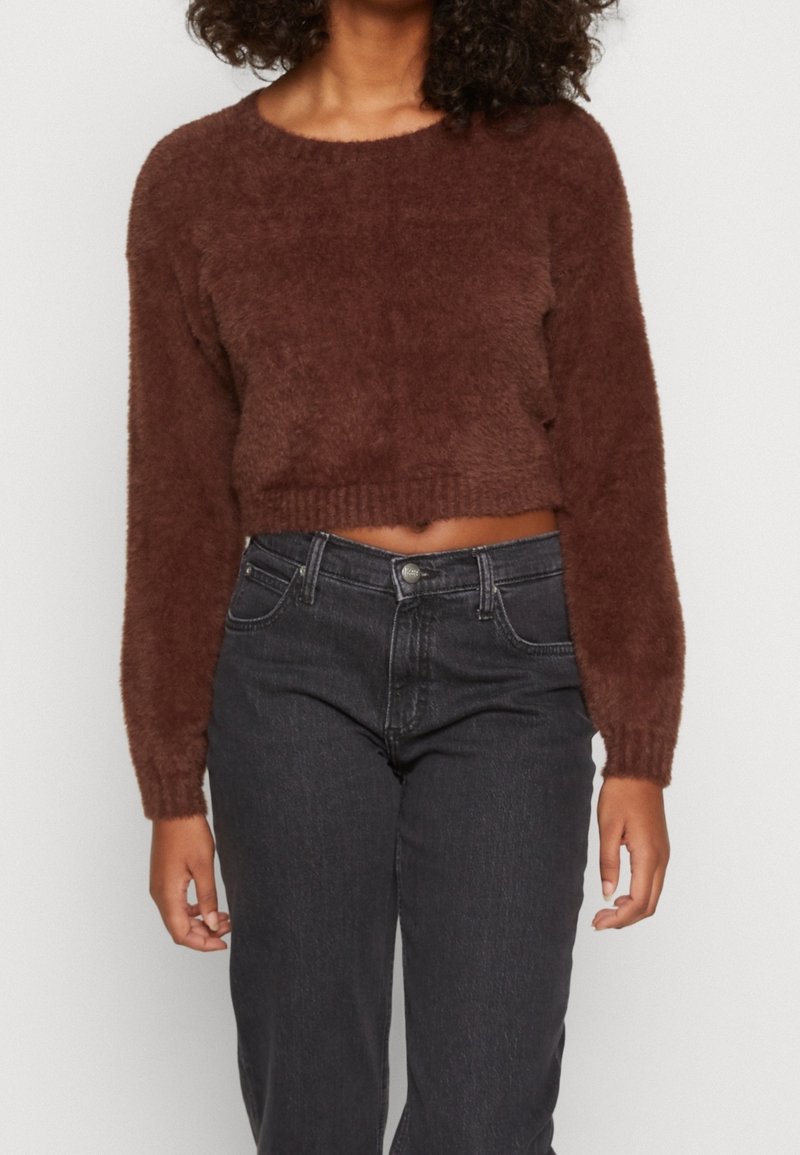 Hollister Co. Stickad tröja - beige