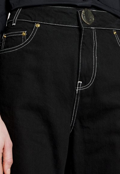 Mother of Pearl LONG WIDE LEGGED - Jean flare - black