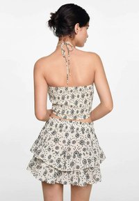 Mango Kids Plooirok - off-white