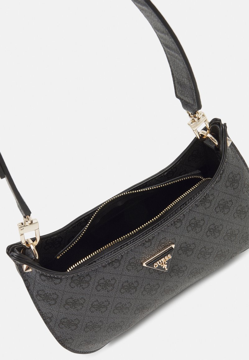 Guess MERIDIAN - Handtasche - coal logo/dunkelgrau - Zalando.de