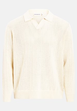 Redefined Rebel, NASIR BOXY FIT - Pullover - off-white